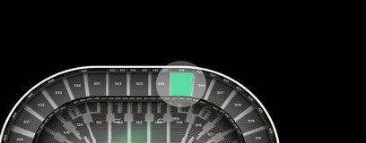 Seat view from Mezzanine