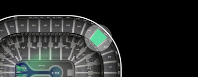 Seat view from Mezzanine