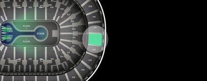 Seat view from Mezzanine