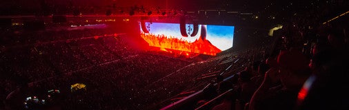 Seat view from Mezzanine