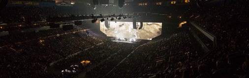 Seat view from Mezzanine