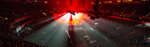 Seat view from Mezzanine