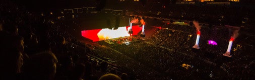 Seat view from Mezzanine