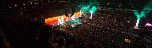 Seat view from Mezzanine