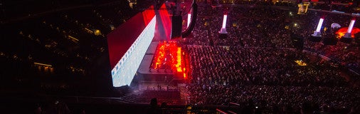 Seat view from Mezzanine