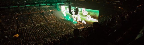 Seat view from Mezzanine
