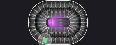 Seat view from Mezzanine