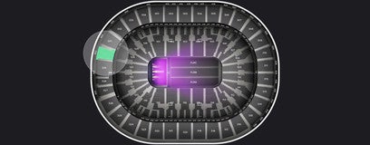 Seat view from Mezzanine