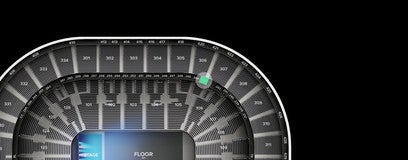 Seat view from Suite