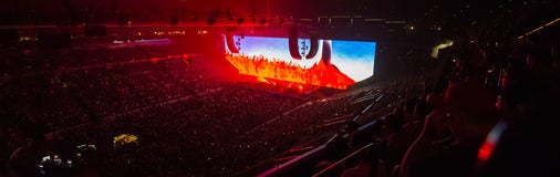 Seat view from Mezzanine