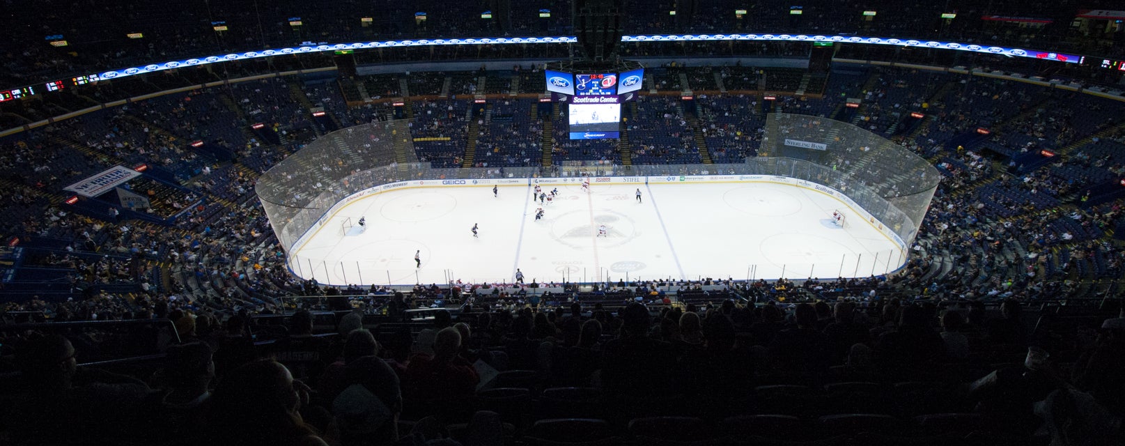 Seat view from Mezzanine