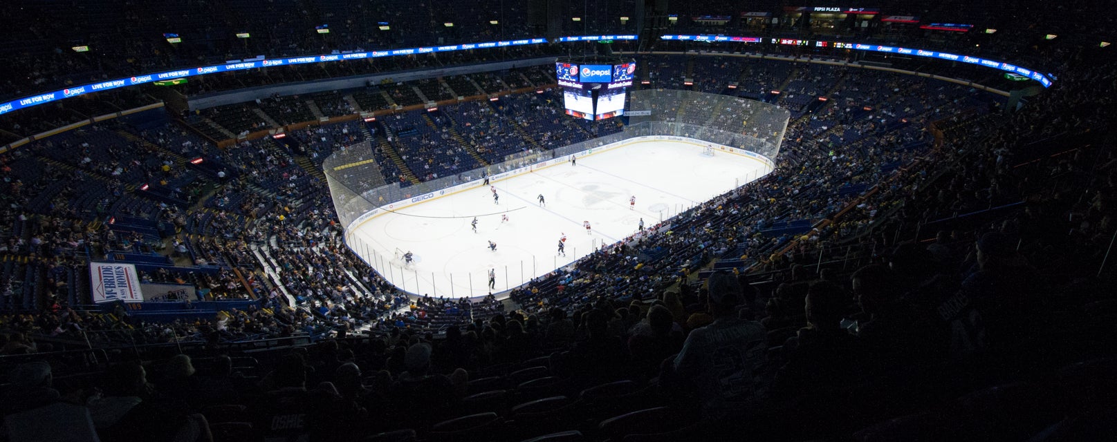 Seat view from Mezzanine