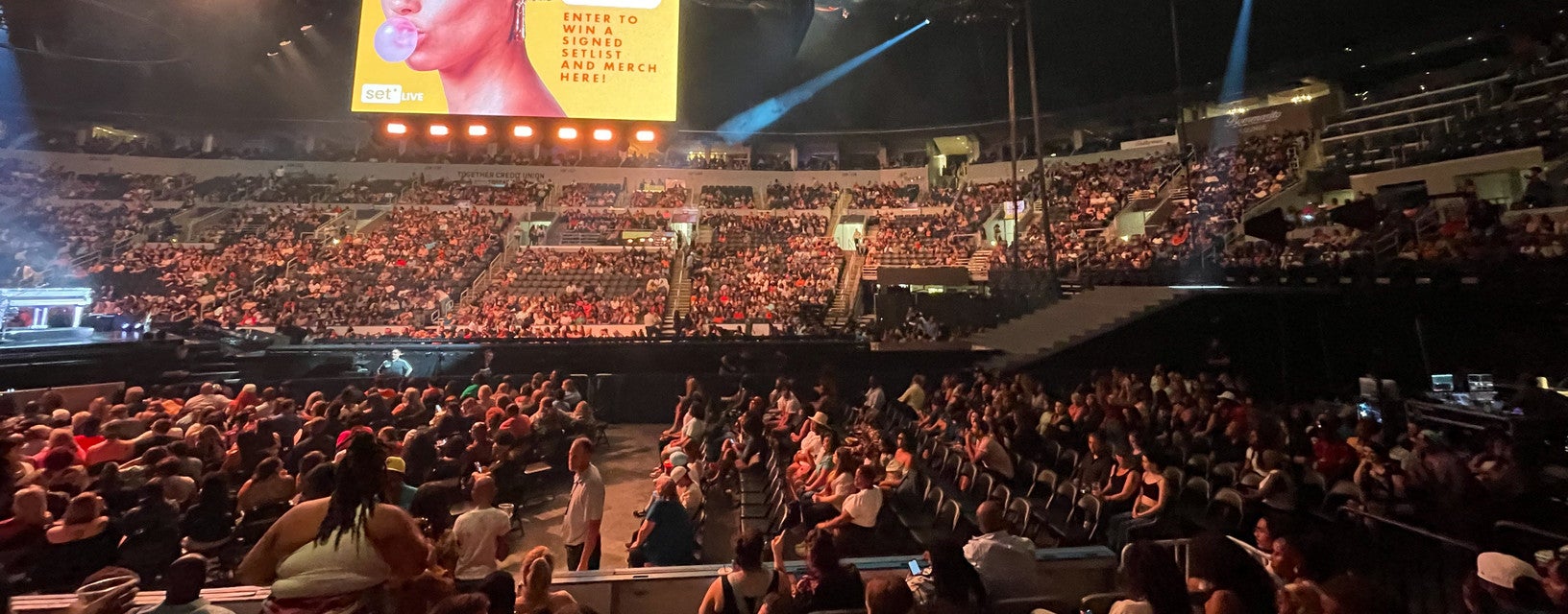 Seat view from Plaza