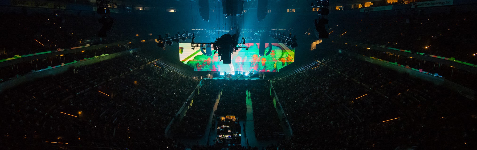 Seat view from Mezzanine