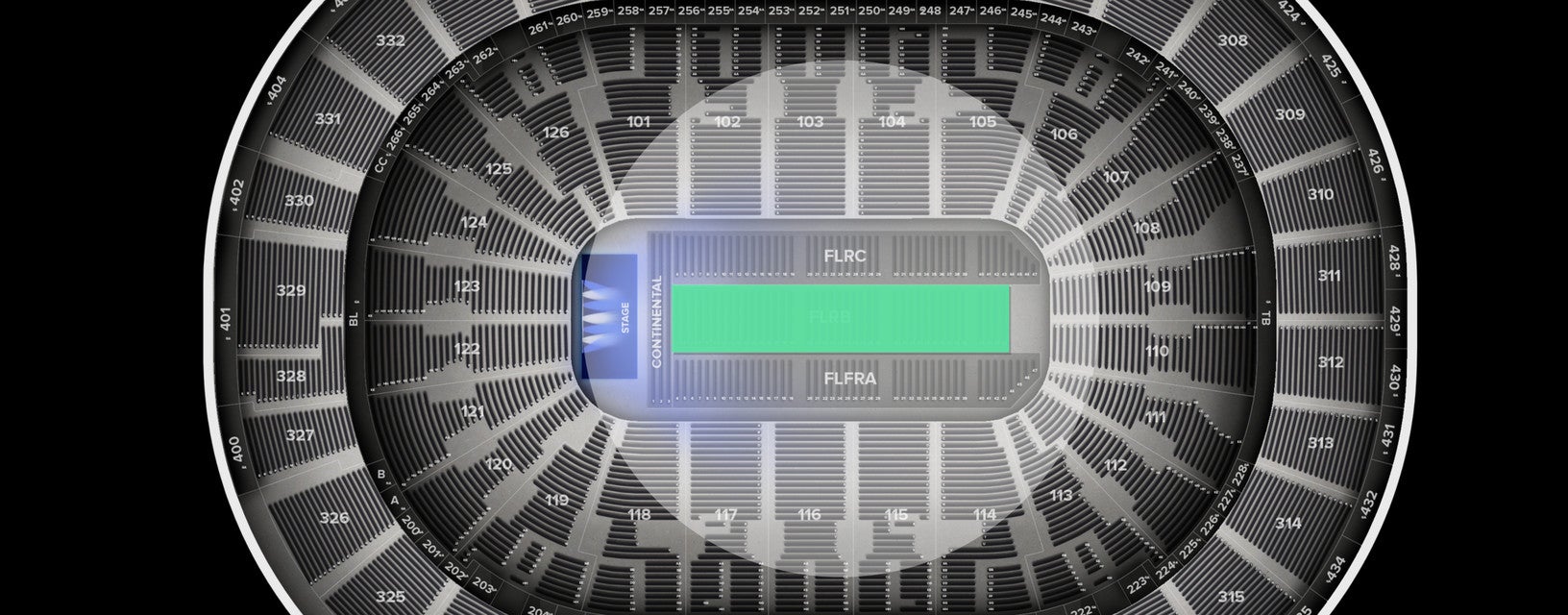 Seat view from Floor