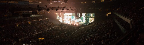 Seat view from Mezzanine