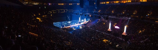 Seat view from Mezzanine