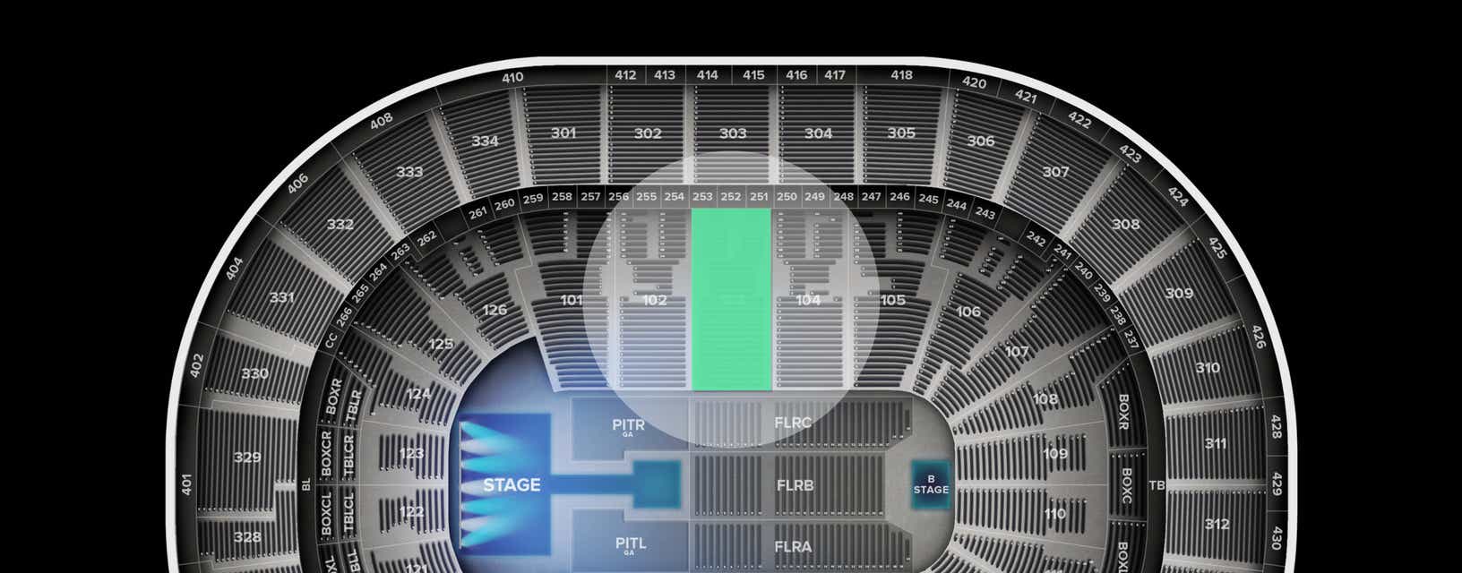 Seat view from Plaza