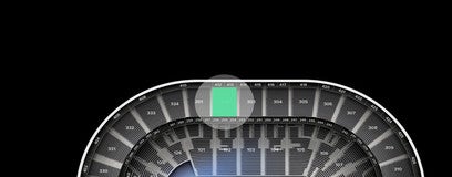 Seat view from Mezzanine