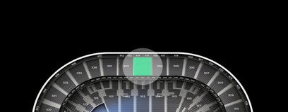 Seat view from Mezzanine