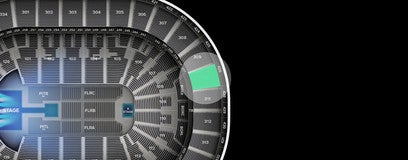 Seat view from Mezzanine