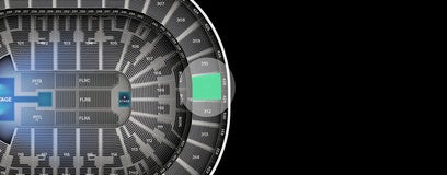 Seat view from Mezzanine