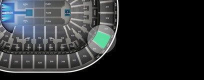 Seat view from Mezzanine