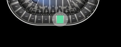 Seat view from Mezzanine