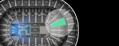 Seat view from Plaza