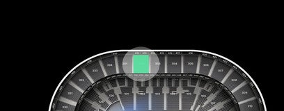 Seat view from Mezzanine