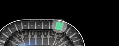 Seat view from Mezzanine