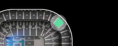 Seat view from Mezzanine