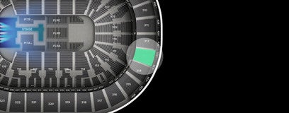 Seat view from Mezzanine