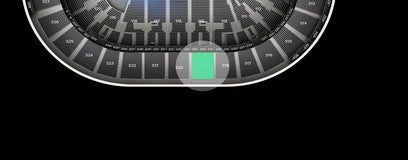 Seat view from Mezzanine