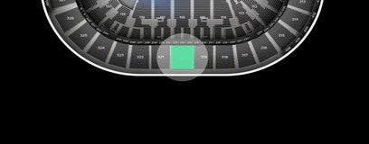 Seat view from Mezzanine