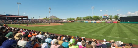 Seat view from Outfield Box