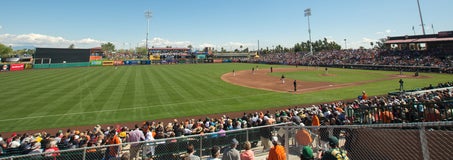 Seat view from Bleachers