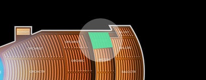 Seat view from Mezzanine