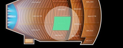 Seat view from Orchestra