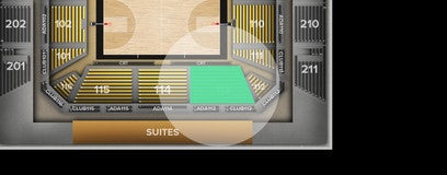 Seat view from 100 Level