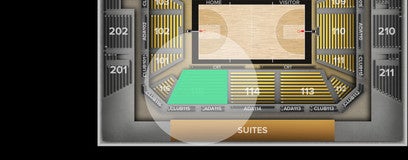 Seat view from 100 Level