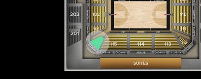 Seat view from 100 Level