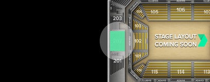 Seat view from 200 Level