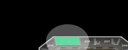 Seat view from 200 Level