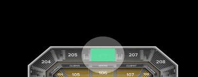 Seat view from 200 Level