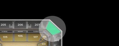 Seat view from 200 Level