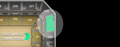 Seat view from 200 Level