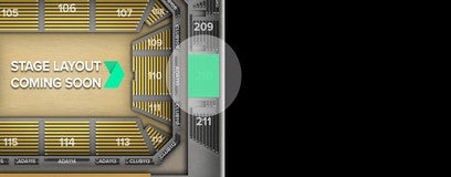 Seat view from 200 Level