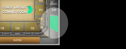 Seat view from 200 Level