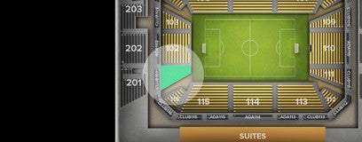Seat view from Lower